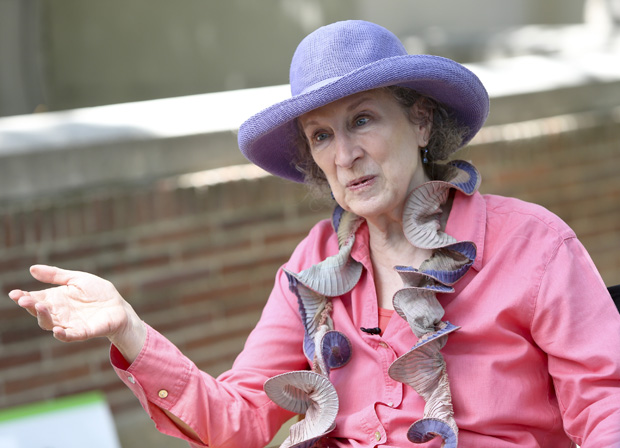 Author Margaret Atwood attends the 18th Annual LA Times Festival Of Books at USC on April 20, 2013 in Los Angeles, California.   