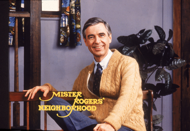 Portrait of American educator and television personality Fred Rogers (1928 - 2003) of the television series 'Mister Rogers' Neighborhood,' circa 1980s.