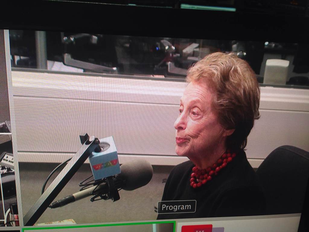 Former New York Times restaurant critic Mimi Sheraton on the Jan. 20 Diane Rehm Show.