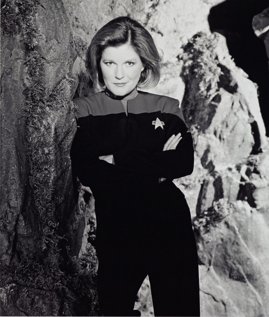 Kate Mulgrew in "Star Trek."