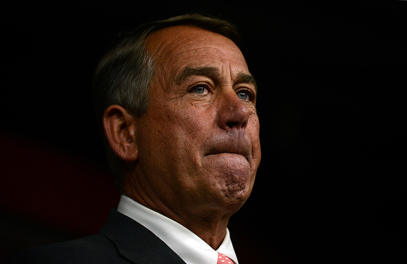 House Speaker John Boehner announces his resignation during a press conference Sept. 25 on Capitol Hill in Washington, D.C. 