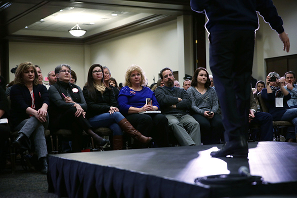 Republican presidential candidate Sen. Marco Rubio (R-FL) speaks to voters during a campaign event February 15 in Rock Hill, South Carolina.