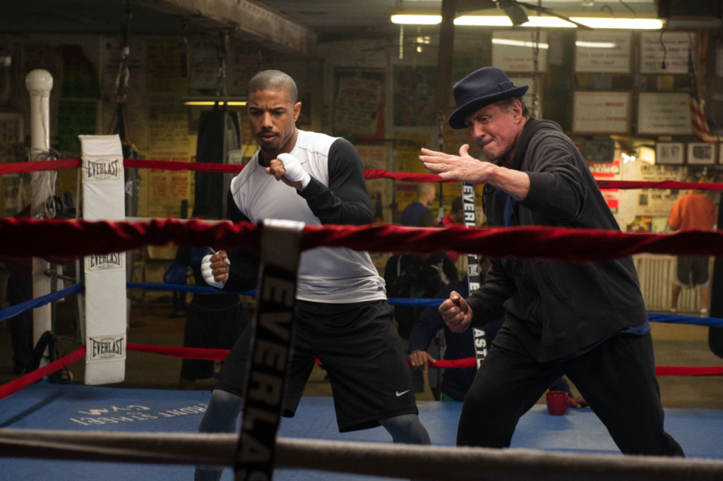 "Creed" actor Sylvester Stallone (right) said he considered skipping the Academy Awards, even though he's nominated, because the film's lead actor Michael B. Jordan (left) and director Ryan Coogler were snubbed.