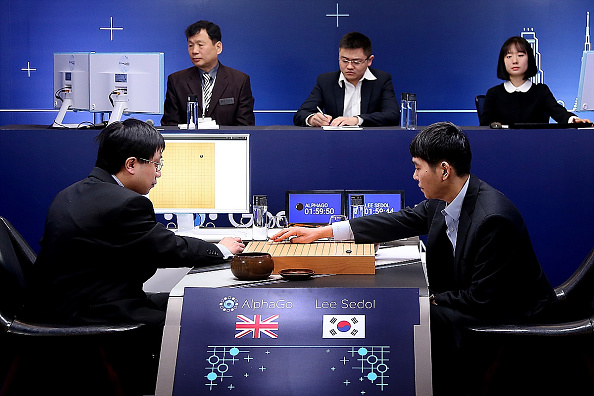 South Korean professional Go player Lee Se-dol competes against Google computer program AlphaGo on March 10 in Seoul, South Korea.