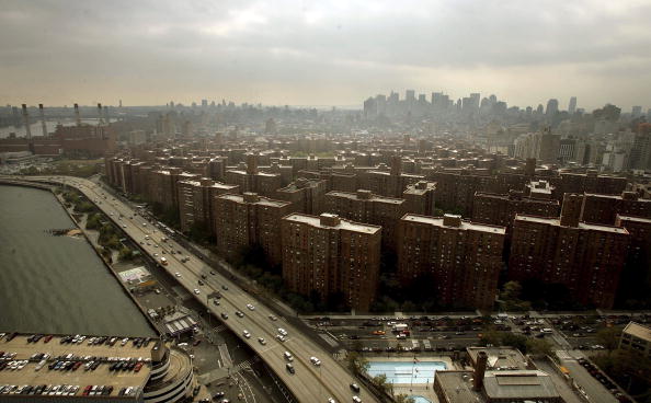 The Peter Cooper Village and Stuyvesant Town apartment complex is seen on October 19, 2006 in New York City.