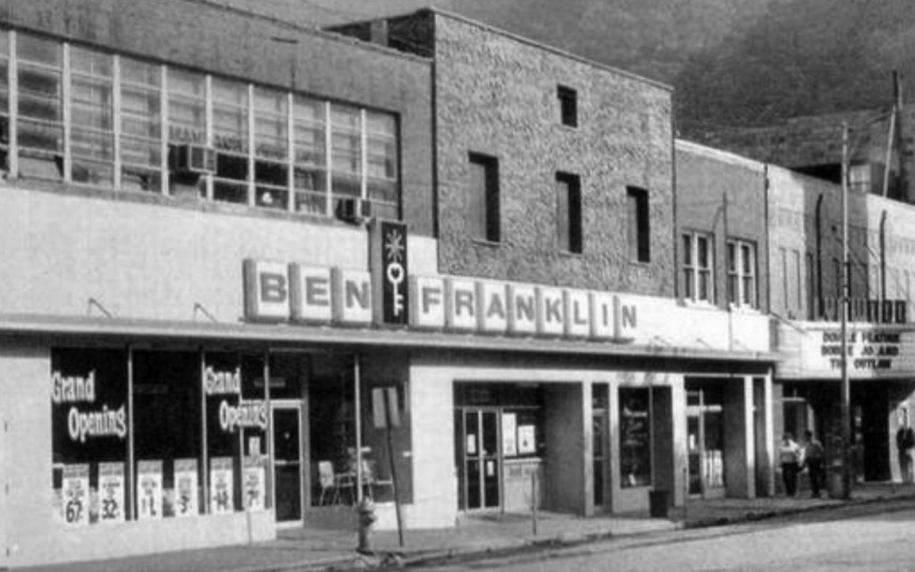 Writer Lee Smith's father ran the Ben Franklin dimestore in Grundy, Virginia throughout her childhood.