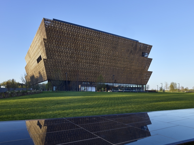 The National Museum of African American History and Culture.