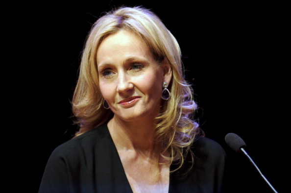 Author J.K. Rowling at the Queen Elizabeth Hall on September 27, 2012 in London, England. 
