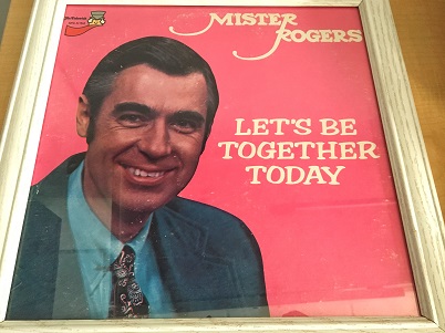 The picture of Fred Rogers that hangs on the wall in Diane Rehm's office. Her 2002 interview with Mr. Rogers is among her all-time favorites.