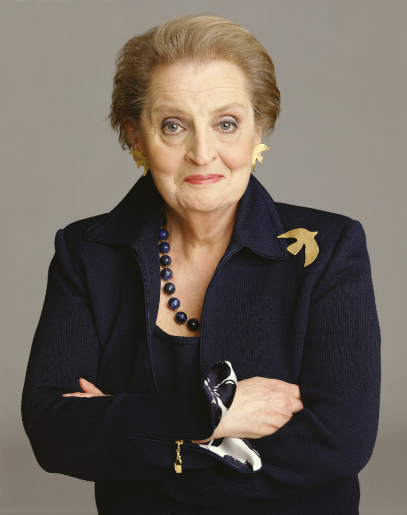 Madeleine Albright was secretary of state from 1997 to 2001. 