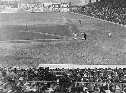 Ebbets Field opened on April 5, 1913 with an exhibition game.  The Brooklyn Dodgers played there until the team moved to Los Angeles in 1957.