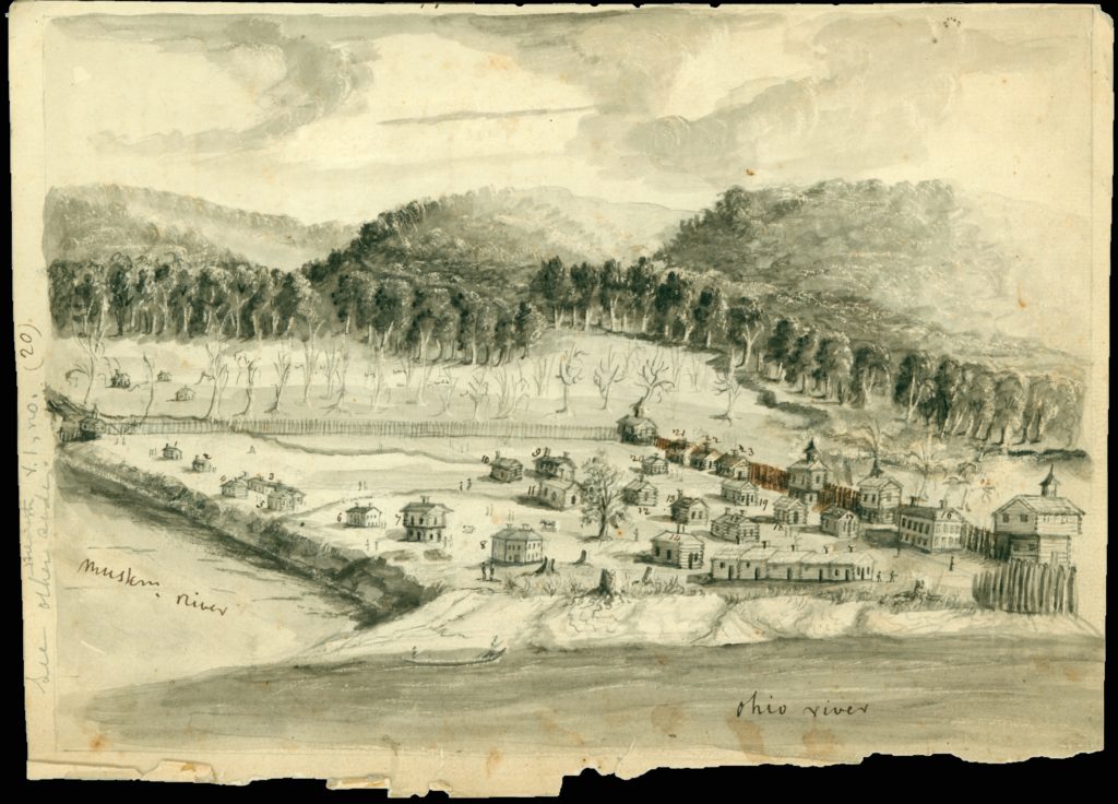Marietta, Ohio was the first town in the Northwest Territories to be settled by pioneers in 1788. 