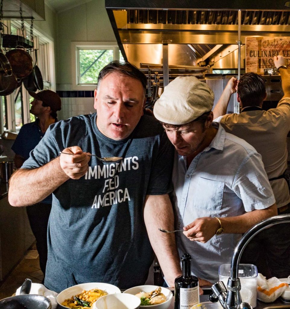 Chef José Andrés has not shied away from politics, particularly when it comes to immigrant rights. 