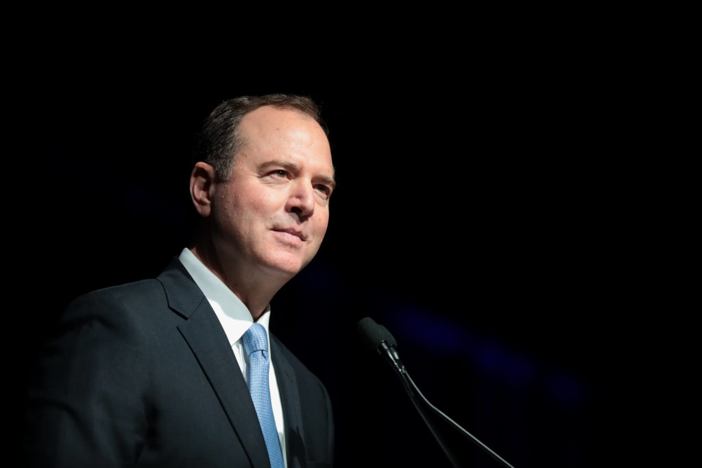 U.S. Congressman Adam Schiff speaking at the 2019 California Democratic Party State Convention in June. Schiff has become the public face of the impeachment investigation for the Democrats.