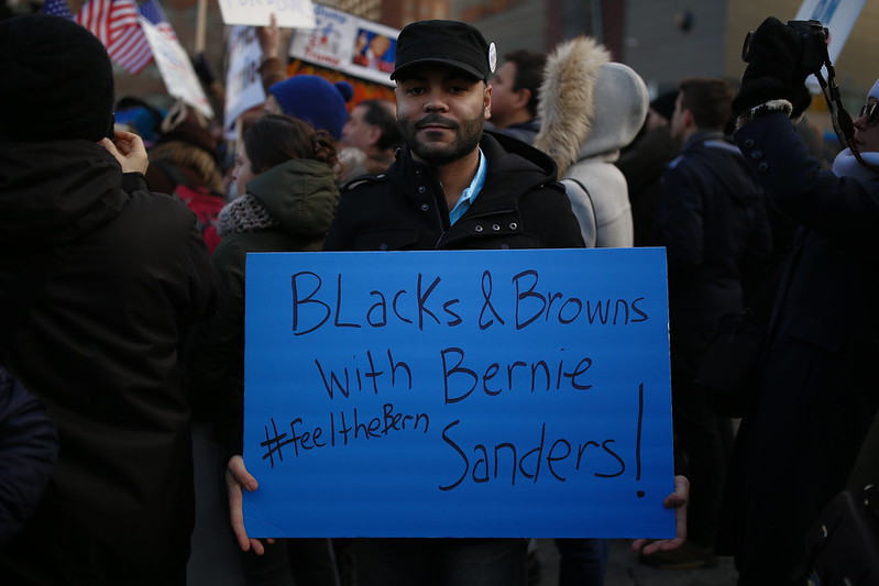 Bernie Sanders is hoping he can capture the black vote this year - something he failed to do in 2016. 