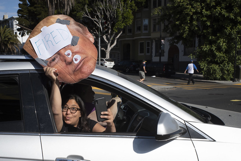 A celebration for President-elect Joe Biden and Vice President-elect Kamala Harris in San Francisco.