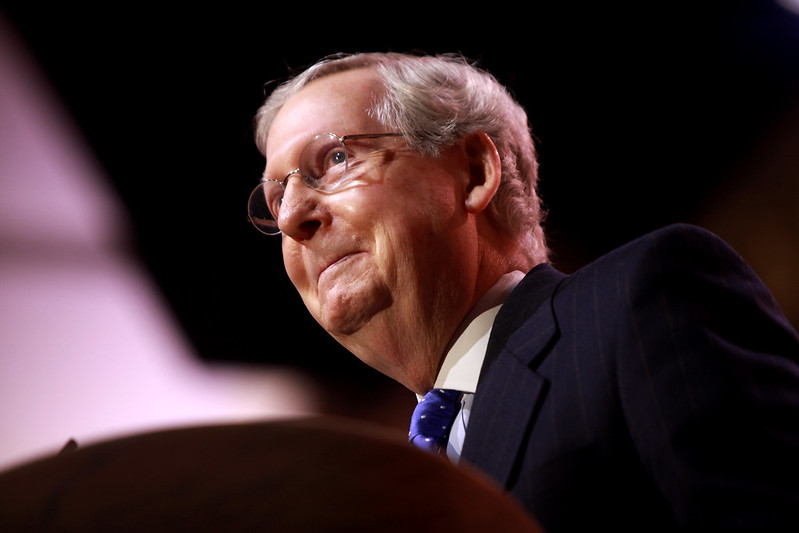 Republican Leader Mitch McConnell will lead a GOP with a slim minority in the Senate. 