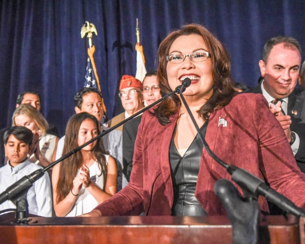 Senator Tammy Duckworth was elected 