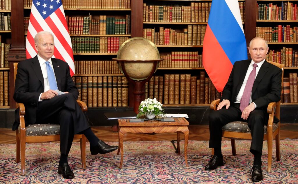 President Biden met with Russian Preisdent Vladimir Putin in Geneva, Switzerland on Wednesday. 