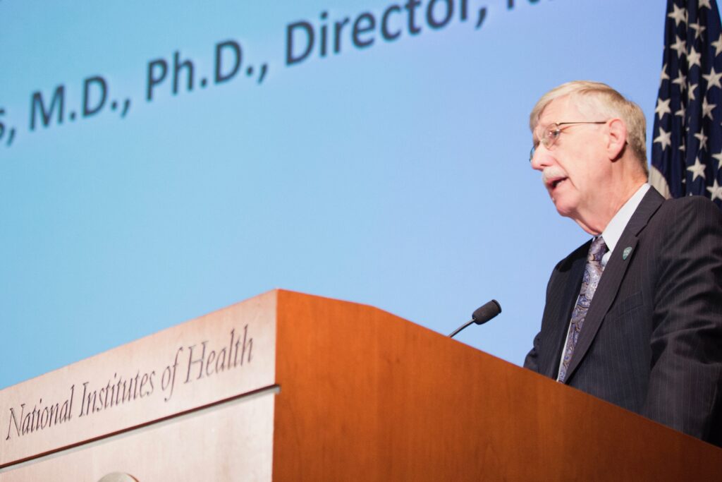Dr. Francis Collins has been the director of the National Institutes of Health for 12 years. On October 5 he announced he would step down at the end of the year. 