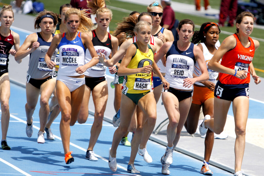 Girls' participation in high school sports rose from 7% to 43% since the passage of Title IX in 1972. But experts say opportunities for girls and women in sports at both the highs school and collegiate levels remain highly unequal. 
