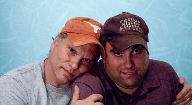 Buzz Bissinger and his son, Zach.