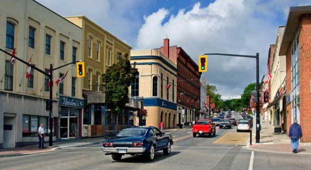 Main Street, Port Hope, Maine.