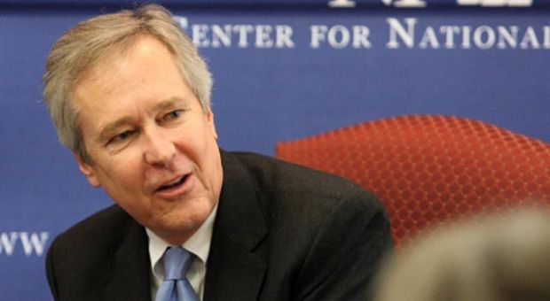 Journalist and author James Fallows at the Center for National Policy. 