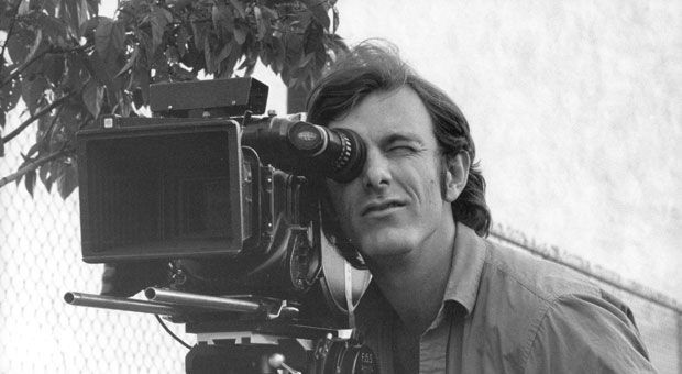 Jack Sayles uses his earnings as a screenwriter for hire to finance his independent films. Here he is behind the camera on the 1983 film "Baby It's You," which he wrote and directed.

