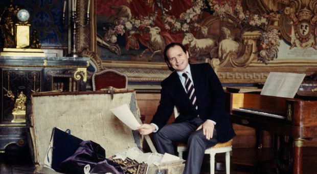 Byron Janis at Thoiry Trunk