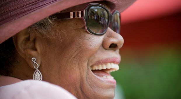 Dr. Maya Angelou attends her 82nd birthday at a party with friends and family at her home on May 20, 2010 in Winston-Salem, North Carolina. 