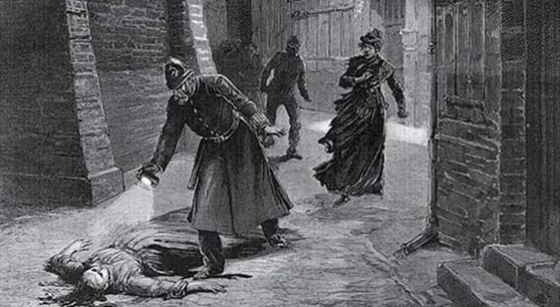 Magazine illustration of the discovery of one of Jack the Ripper's victims. Illustration: Museum in Docklands