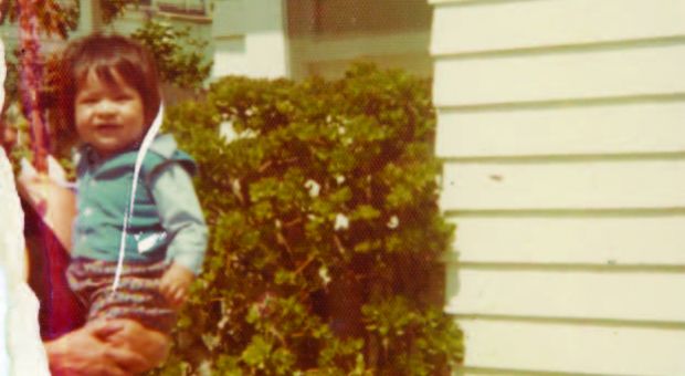 Brando Skyhorse as a child.