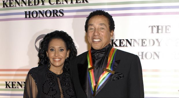 Frances and Smokey Robinson at the Kennedy Center Honors Ceremony, December 2006