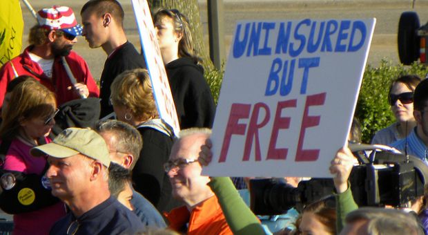 Tea Party Protest, St. Paul, Minnesota, April 15 2010.