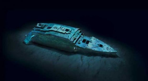 3-D Image of The Titanic
